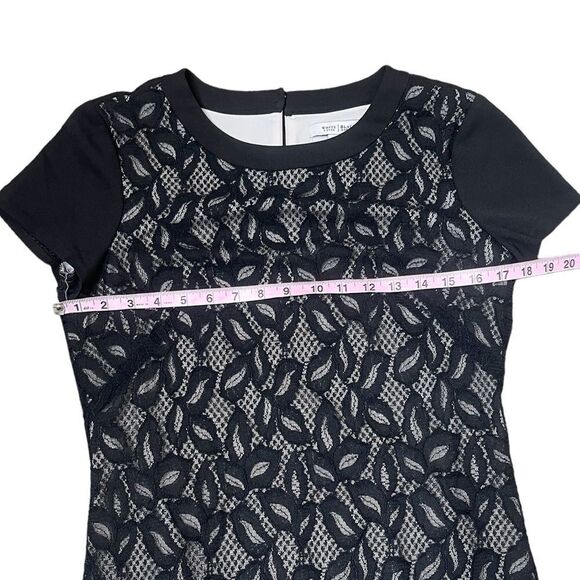 White House Black Market Lace Shift Dress Size 6 - Picture 9 of 12